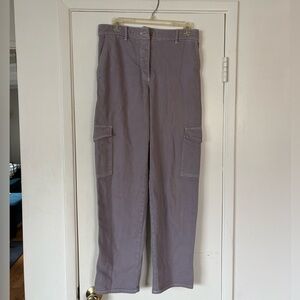 Wilfred by Artizia Wide Leg Pants in Gray Size 8